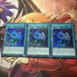 Yugioh! Playset 3x Feindkontrolle Super Rare - RA02-DE051 1. Auflage - Deutsch - Image 1