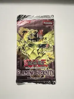YuGiOh booster pack Flaming Eternity x 1 SEALED Konami - Image 1
