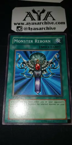 MONSTER REBORN - 1ST ED ULTRA NM LCYW-EN058 YGLD-ENC24 - YUGIOH SDP-035 COMMON - Image 5