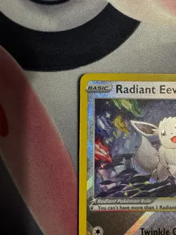 Radiant Eevee SWSH230 SWSH: Sword & Shield Promo Cards Holo NM - Image 2