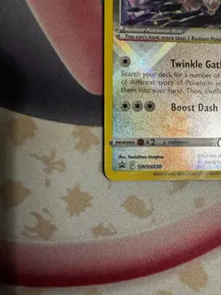 Radiant Eevee SWSH230 SWSH: Sword & Shield Promo Cards Holo NM - Image 5