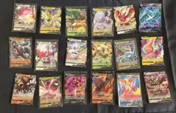 Lot Of 18 Pokemon V Cards (871554) - Image 1
