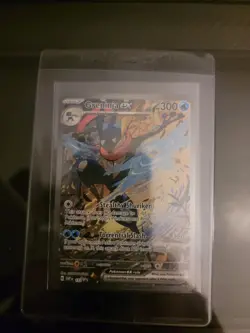 Pokemon TCG Scarlet & Violet Greninja EX Promo Card 132 Near Mint Condition - Image 1