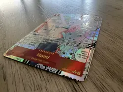 Nami OP01 Manga PROXY CARD- ENGLISH- High Quality Texture - Image 3