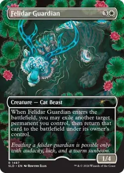 MTG English Felidar Guardian NM Normal Secret Lair - Image 1