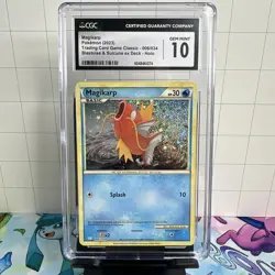 CGC 10 Magikarp Holo 006/034 Trading Card Game Classic Blastoise/Suicune Deck - Image 1