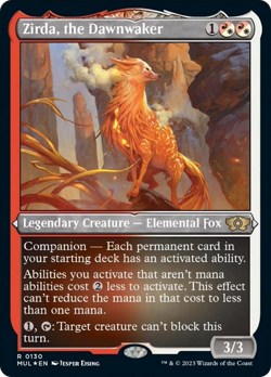 Zirda, the Dawnwaker (ETCHED 130) FOIL Multiverse Legends NM Rare CARD ABUGames - Image 1