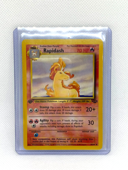 Rapidash Jungle Set 44/64 First Edition Pokemon Trading Card - Image 1