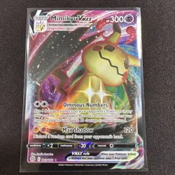 2022 Pokemon SWSH Brilliant Stars Mimikyu VMAX #069/172 Card TCG - Image 1