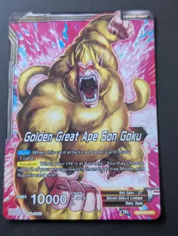 LONG ODDS SS4 SON GOKU SD5-01 ST DRAGON BALL SUPER CARD GAME TCG - Image 2
