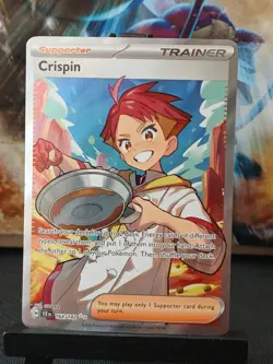 Crispin 164/142 Sv07: Stellar Crown Trainer Pokemon Card - Image 4