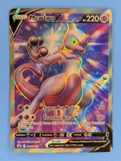 Mewtwo V - SWSH229 Pokemon TCG Promo SWSH: Sword & Shield Promo Cards Near Mint - Image 1
