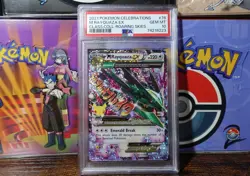 M Rayquaza 76/108 PSA 10 Celebrations Pokemon Cards Graded - Image 1