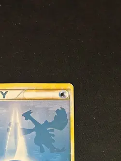 Pokemon TCG Water Energy Lugia Non Holo Rare Card Damaged - Image 3