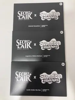 MTG SpongeBob SquarePants Bundle Foil Edition Full set Secret Lair Sealed - Image 1