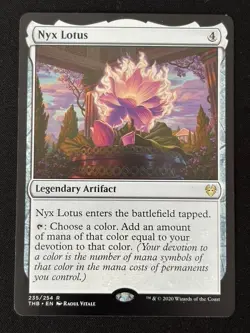 1x MTG Nyx Lotus - Theros Beyond Death (THB) #235 - Magic the Gathering - Image 1