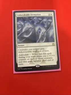 Unbreakable Formation Ravnica Remastered Regular Mtg Magic The Gathering - Image 3