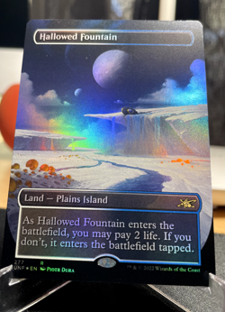 Hallowed Fountain - Unfinity - 277 - Foil Rare - Near Mint - Image 1