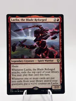 Laelia, the Blade Reforged 801 Commander Legends: Baldur’s Gate CLB MTG NM - Image 1
