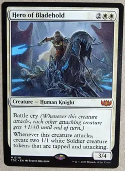 Hero of Bladehold - Com: Tarkir: Dragonstorm (TDC) - Mythic Regular - NM - MTG - Image 1