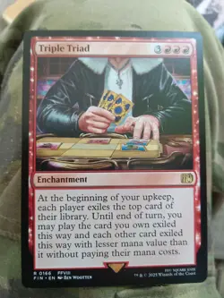 Magic the Gathering Triple Triad FINAL FANTASY MTG MINT Pack Fresh - Image 1