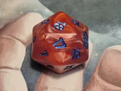 SpiderMan Die MTG Oversized SpinDown Life Counter D20 32mm Spin Down Red Magic - Image 5