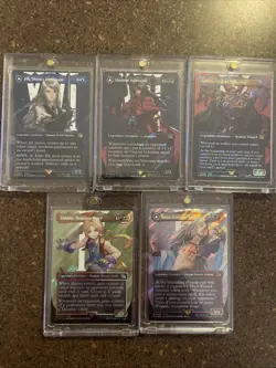 Final Fantasy MTG Magic the Gathering Surge Foil Lot Of 5 - Image 1