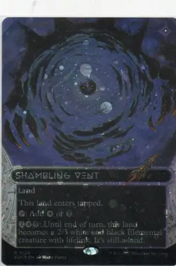 MTG: EOE: Stellar Sights: Galaxy Foil Borderless Shamblinig Vents (0128): LP Con - Image 1