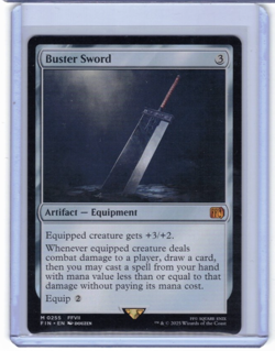 Magic The Gathering x Final Fantasy Buster Sword #255 - Image 1