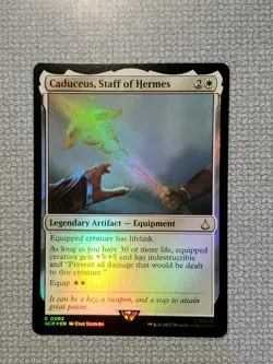 Caduceus, Staff of Hermes #2 (Foil) (NM) Assassin's Creed ACR MTG - Image 1