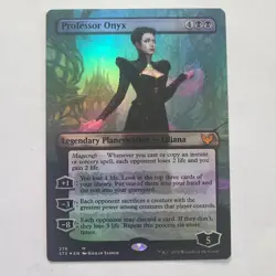 Professor Onyx - Foil - Borderless - Near Mint, English - Strixhaven Extras - Image 1