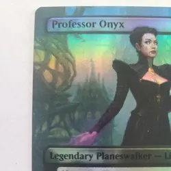 Professor Onyx - Foil - Borderless - Near Mint, English - Strixhaven Extras - Image 2