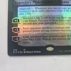 Professor Onyx - Foil - Borderless - Near Mint, English - Strixhaven Extras - Image 4