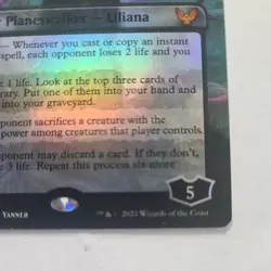 Professor Onyx - Foil - Borderless - Near Mint, English - Strixhaven Extras - Image 5