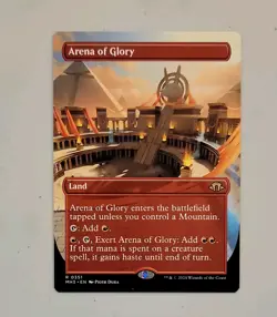 Arena of Glory (Borderless) - Modern Horizons 3 - NM - MTG - Image 1