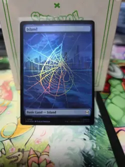 Island 0190 (Foil) Land MTG Spider-Man - Image 1