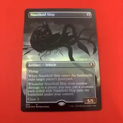 Nautiloid Ship (Borderless) Commander Legends: Battle for Baldur's Gate Foil - Image 1