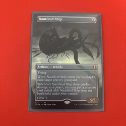 Nautiloid Ship (Borderless) Commander Legends: Battle for Baldur's Gate Foil - Image 4