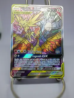 Pokemon TCG Moltres Zapdos Articuno GX SM210 Promo - Image 1