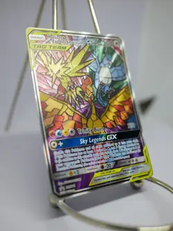 Pokemon TCG Moltres Zapdos Articuno GX SM210 Promo - Image 2