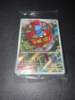 Riolu Black Star Promo Illustration Rare #10 Sealed - Pokemon Mega Evolutions - Image 1