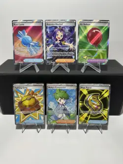 Mega Evolution Trainer Lot Of 6 Pokemon Tcg Near Mint - Image 1