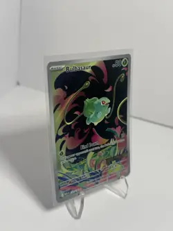 Pokemon TCG Bulbasaur Mega Evolution Promo Stamped 133/132 PSA 10 Contender - Image 2