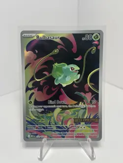 Pokemon TCG Bulbasaur Mega Evolution Promo Stamped 133/132 PSA 10 Contender - Image 3