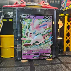 Sylveon V Promo Sword & Shield Pokemon TCG SWSH202 Black Star Holo - Image 3
