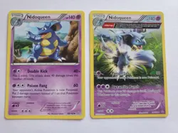 Pokemon TCG Nidoqueen 68/160 & 69/160 Primal Clash Regular Uncommon & Rare LP - Image 1