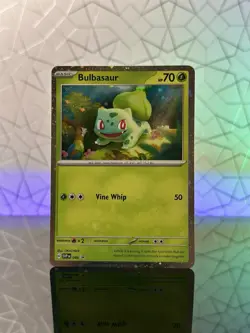 Pokemon 151 Promo Bulbasaur Charmander Squirtle SVP 046 047 048 Cosmo Holo ✨ - Image 2