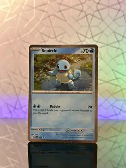 Pokemon 151 Promo Bulbasaur Charmander Squirtle SVP 046 047 048 Cosmo Holo ✨ - Image 4