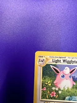 LIGHT WIGGLYTUFF 54/105 NEO DESTINY UNLIMITED EDITION NON-HOLO 2000 POKEMON TCG - Image 2