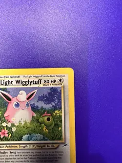 LIGHT WIGGLYTUFF 54/105 NEO DESTINY UNLIMITED EDITION NON-HOLO 2000 POKEMON TCG - Image 3